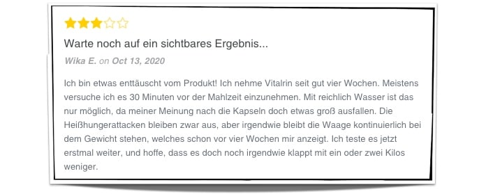 vitalrin sonnenkomplex erfahrungen bewertungen negativ kein abnehmen