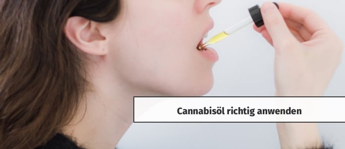 cannabisöl einnahme dosierung anwendung