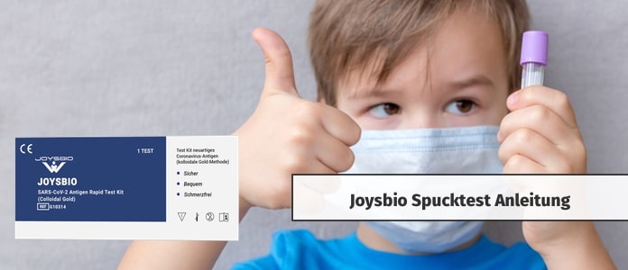 joysbio spucktest anleitung anwendung einfach kinderleicht